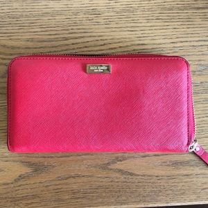 Red Kate Spade wallet